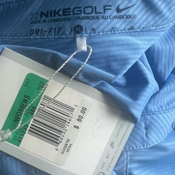 Nike Golf Light Blue Dri-Fit polo XL - Picture 3 of 5